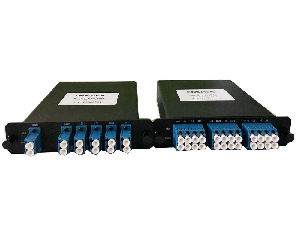 8 16 Channels CWDM Mux Demux LGX BOX Coarse Wavelength Division Multiplexer / Demultiplexer
